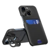 Чохол Hurtel Leather Stand Case для iPhone 14 Plus Black (5907769350535)