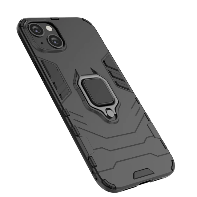 Чохол Hurtel Ring Armor для iPhone 14 Plus Black (5907769352096)