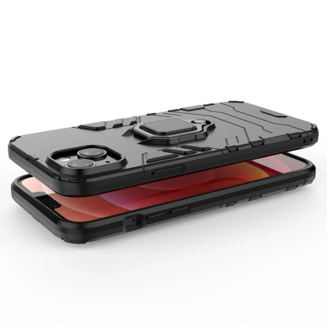 Чохол Hurtel Ring Armor для iPhone 14 Plus Black (5907769352096)