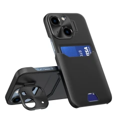 Чохол Hurtel Leather Stand Case для Samsung Galaxy S23 Black (5907769353499)