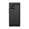 Чохол Hurtel Carbon Case для Motorola Edge 40 Pro чорний (5907769358661)
