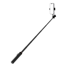Штатив Hurtel WC1Y2S телескопічний 1.3м алюмінієвий для телефону Black (5907769360626)
