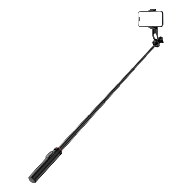 Штатив Hurtel WC1Y2S телескопічний 1.3м алюмінієвий для телефону Black (5907769360626)