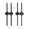 Ремінець велосипедний Rockbros на липучці для Bluetooth-колонки або бідона Black (Rockbros-50210064001)