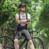 Велосипедні шорти Rockbros RK2002M короткі на лямках з вкладкою M Black (Rockbros-RK2002M)