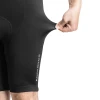 Велосипедні шорти Rockbros RK2002M короткі на лямках з вкладкою M Black (Rockbros-RK2002M)