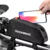 Сумка Rockbros 039BK велосипедна на раму 1 л чорна (Rockbros-039BK)