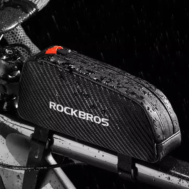 Сумка Rockbros 039BK велосипедна на раму 1 л чорна (Rockbros-039BK)