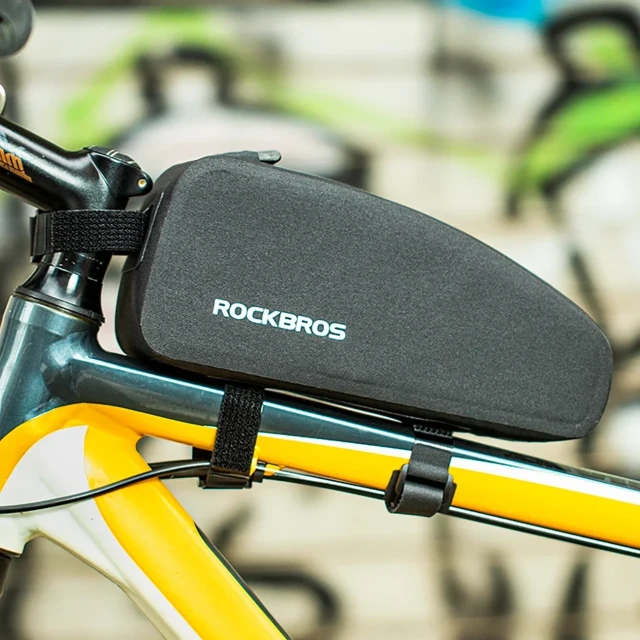 Велосумка Rockbros AS-019 на раму водонепроникна 1.5 л Black (Rockbros-AS-019)