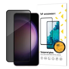 Захисне скло Wozinsky Privacy Glass для Samsung Galaxy S24 Plus (Wozinsky Tempered glass PRIVACY Full glue SAMSUNG S24+)