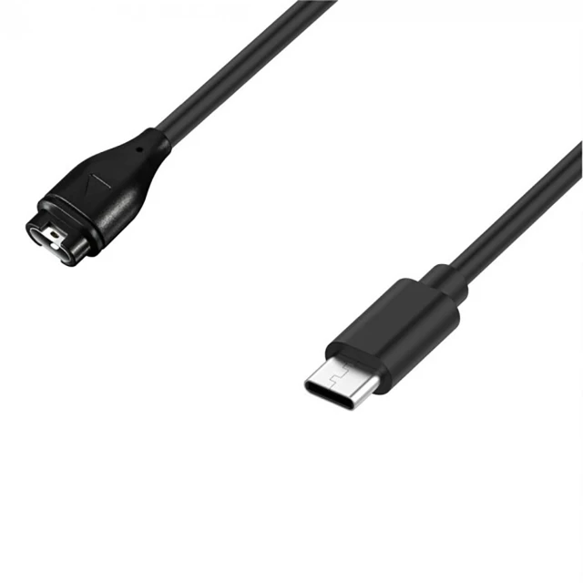 Магнітна зарядка Hurtel для Garmin USB-C Black (5907769362880)