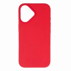 Чохол Hurtel Multiple Color Wheat Bran Case для iPhone 16 Red with MagSafe (Magsafe Multiple Color Wheat Case for iPhone 16 Red)