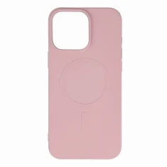 Чохол Hurtel Liquid Silicone Case для iPhone 16 Pro Rose with MagSafe (Liquid Silicone Case MagSafe for iPhone 16 Pro Rose)