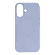 Чохол Hurtel Liquid Silicone Case для iPhone 16 Lavender with MagSafe (Liquid Silicone Case MagSafe for iPhone 16 Lavender)