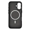 Чохол Hurtel Magnetic Collection для iPhone 16 Plus Black with MagSafe (Fashion Case MagSafe for iPhone 16 Plus Black)