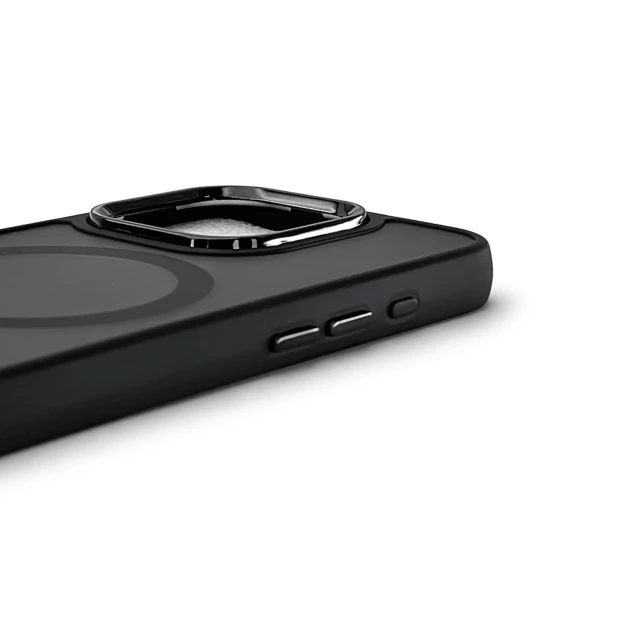 Чохол Hurtel Magnetic Collection для iPhone 16 Plus Black with MagSafe (Fashion Case MagSafe for iPhone 16 Plus Black)