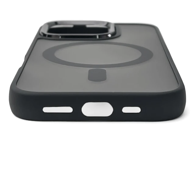 Чохол Hurtel Magnetic Collection для iPhone 16 Plus Black with MagSafe (Fashion Case MagSafe for iPhone 16 Plus Black)