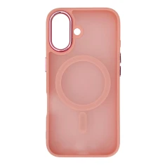 Чехол Hurtel Magnetic Collection для iPhone 16 Plus Pink with MagSafe (Fashion Case MagSafe for iPhone 16 Plus Pink)
