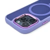 Чохол Hurtel Magnetic Collection для iPhone 16 Pro Max Purple with MagSafe (Fashion Case MagSafe for iPhone 16 Pro Max Purple)