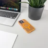 Чохол Hurtel Magnetic Collection для iPhone 16 Orange with MagSafe (Fashion Case MagSafe for iPhone 16 Orange)