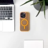Чохол Hurtel Magnetic Collection для iPhone 16 Orange with MagSafe (Fashion Case MagSafe for iPhone 16 Orange)