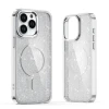 Чохол Hurtel Glitter Case для iPhone 16 Plus White with MagSafe (Magsafe Glitter Case MagSafe for iPhone 16 Plus White)