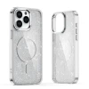 Чохол Hurtel Glitter Case для iPhone 16 Pro White with MagSafe (Magsafe Glitter Case MagSafe for iPhone 16 Pro White)