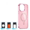 Чохол Hurtel Glitter Case для iPhone 16 Pro Pink with MagSafe (Magsafe Glitter Case MagSafe for iPhone 16 Pro Pink)