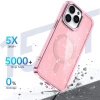 Чохол Hurtel Glitter Case для iPhone 16 Pro Max Pink with MagSafe (Magsafe Glitter Case MagSafe for iPhone 16 Pro Max Pink)