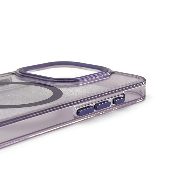 Чохол Hurtel Glitter Case для iPhone 16 Purple with MagSafe (Magsafe Glitter Case MagSafe for iPhone 16 Purple)