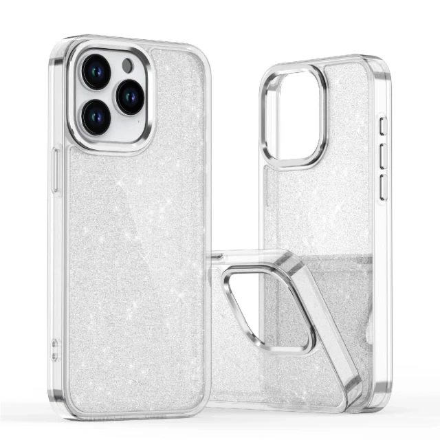 Чохол Hurtel Glitter Case для iPhone 16 Clear (5907769364044)
