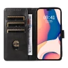 Чохол Hurtel Leather Book Case для iPhone 16 Чорний (Leather Book Case for iPhone 16 Black)
