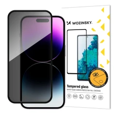 Защитное стекло Wozinsky Privacy Glass для iPhone 16 Pro Max (Wozinsky Tempered glass PRIVACY Full glue iPhone 16 Pro Max)