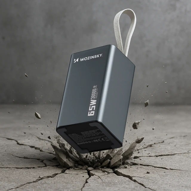 Портативний зарядний пристрій Wozinsky 65W 30000mAh Black (WK65Y+S)