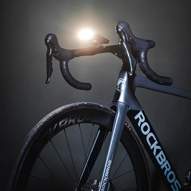 Ліхтар Rockbros JP008 передній під лічильник з powerbank 5000mAh 150lm IPX6 Black (Rockbros-24710014001)