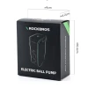 Електричний насос Rockbros 42520006001 компресор з цифровим дисплеєм для м'ячів/кульок синій (Rockbros-42520006001)