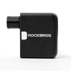 Мини электрический насос Rockbros 42320008001 велосипедный для клапанов Schrader/Presta 100PSI черный (Rockbros-42320008001)