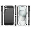 Чехол Hurtel Carbon Case для iPhone 16 Black (Carbon case iPhone 16 black)