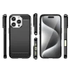 Чохол Hurtel Carbon Case для iPhone 16 Pro Black (Carbon case iPhone 16 Pro black)