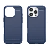 Чохол Hurtel Carbon Case для iPhone 16 Pro Blue (Carbon case iPhone 16 Pro blue)
