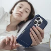 Чохол Hurtel Carbon Case для iPhone 16 Pro Blue (Carbon case iPhone 16 Pro blue)