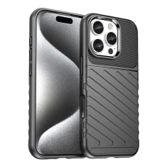 Чохол Hurtel Thunder Case для iPhone 16 Pro Black (Thunder case iPhone 16 Pro black)