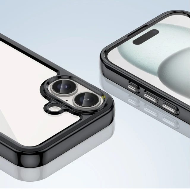Чехол Hurtel Outer Space Case для iPhone 16 Plus Черный (Outer Space Case iPhone 16 Plus black)