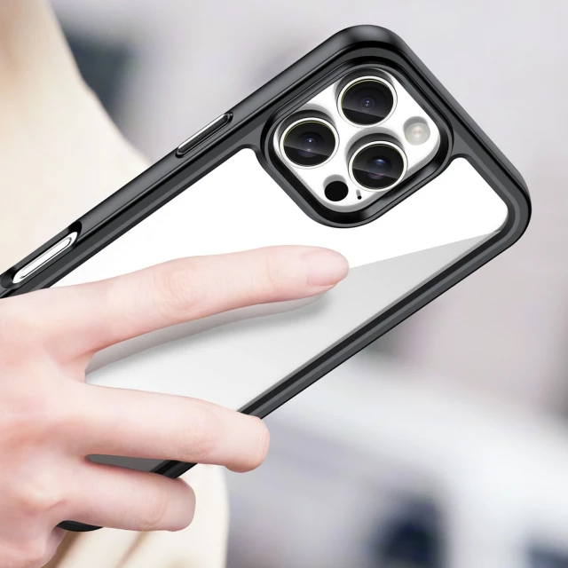 Чохол Hurtel Outer Space Case для iPhone 16 Pro Max Чорний (Outer Space Case iPhone 16 Pro max black)