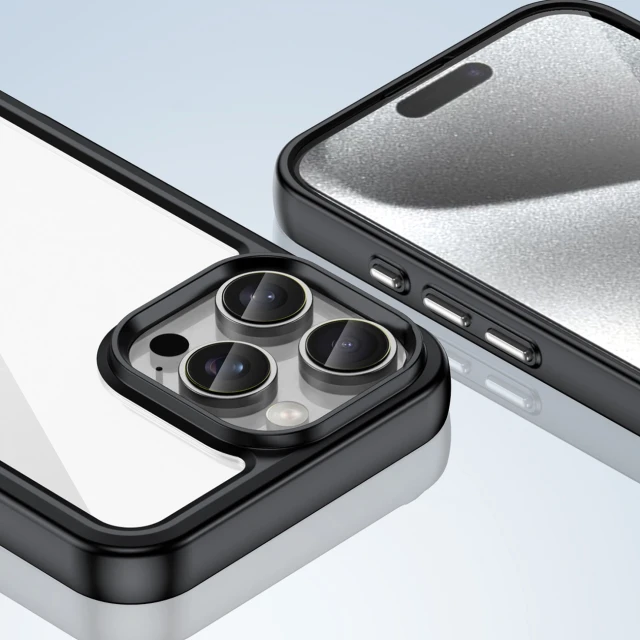 Чохол Hurtel Outer Space Case для iPhone 16 Pro Max Чорний (Outer Space Case iPhone 16 Pro max black)