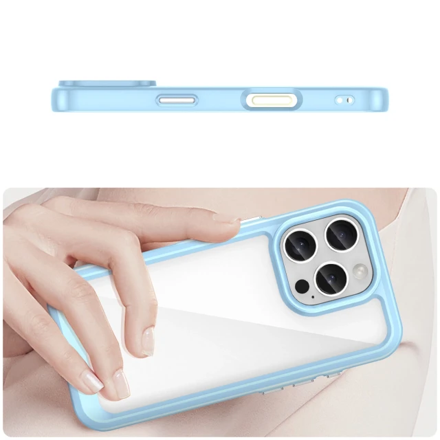 Чохол Hurtel Outer Space Case для iPhone 16 Pro Max Синій (Outer Space Case iPhone 16 Pro max blue)