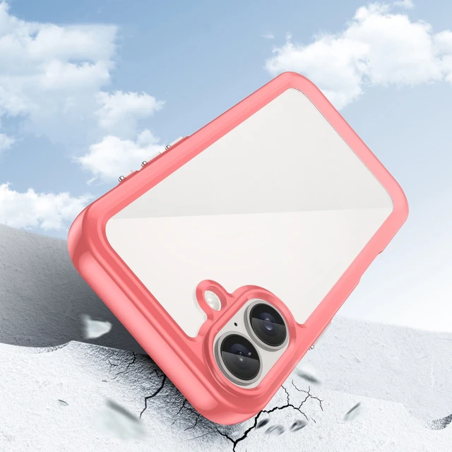 Чохол Hurtel Outer Space Case для iPhone 16 Red (Outer Space Case iPhone 16 red)