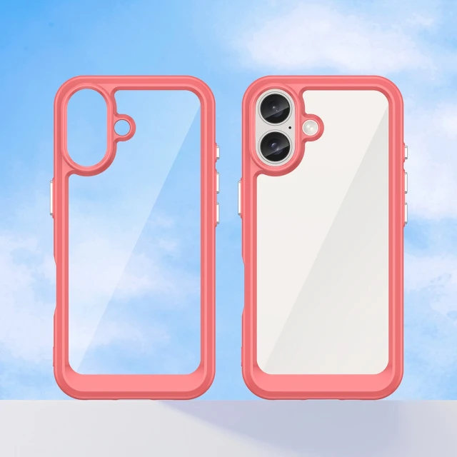 Чохол Hurtel Outer Space Case для iPhone 16 Red (Outer Space Case iPhone 16 red)