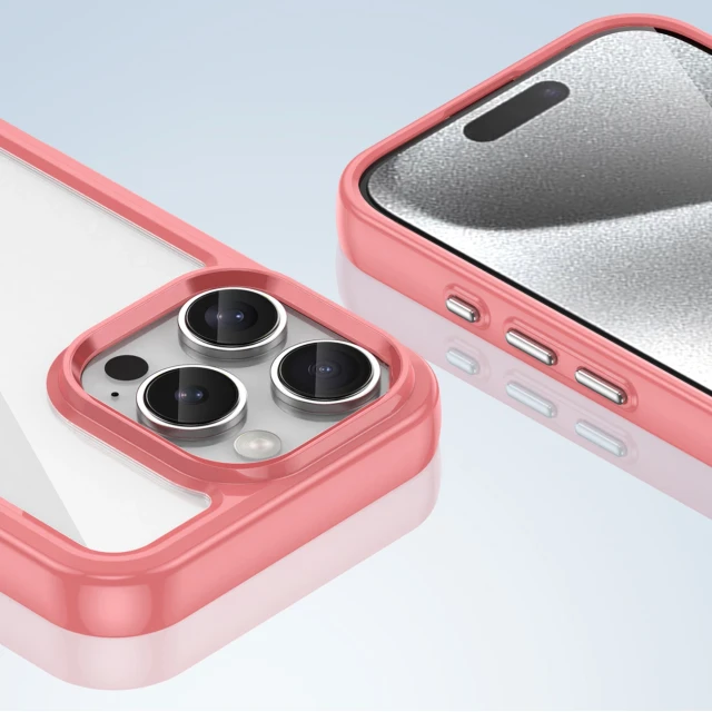 Чехол Hurtel Outer Space Case для iPhone 16 Pro Red (Outer Space Case iPhone 16 Pro red)