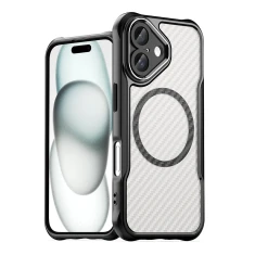 Чохол Hurtel Leading Series для iPhone 16 Black with MagSafe (Leading series MagSafe Iphone 16 black)